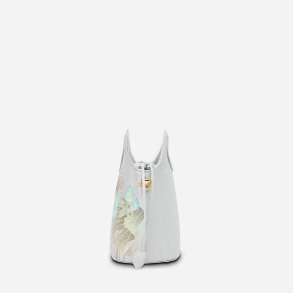 02_Printed_Jacquard_Lotus_Gray_Drawstring_Bucket_Bag_LD120670 02_Printed_Jacquard_Lotus_Gray_Drawstring_Bucket_Bag_LD120670