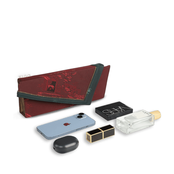 1_GD1202_ウルトラライト_エンベロープ_クラッチバッグ_リサイクルファブリック_花緒シルク_216g_1 1_GD1202_Ultra-Light_Envelope_Clutch_Handbag_in_Recycled_Fabric_with_Hualuo_Silk_216g_1