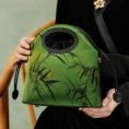 3_Xiangyunsha_Silk_Bamboo_Green_Drawstring_Bucket_Bag_YS120670