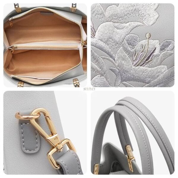 8_Embroidery_Leather_Grey_Tote_Bag_Azalea_Women_Handbag_P120321 8_Embroidery_Leather_Grey_Tote_Bag_Azalea_Women_Handbag_P120321