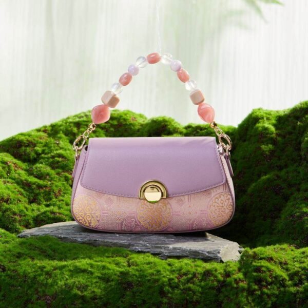 ブロケード_ジャカード_桑の実_シルク_絶妙_ハンドバッグ_-_中文-2463570 Brocade_Jacquard_Mulberry_Silk_Exquisite_Handbag_-_SinoCultural-2463570