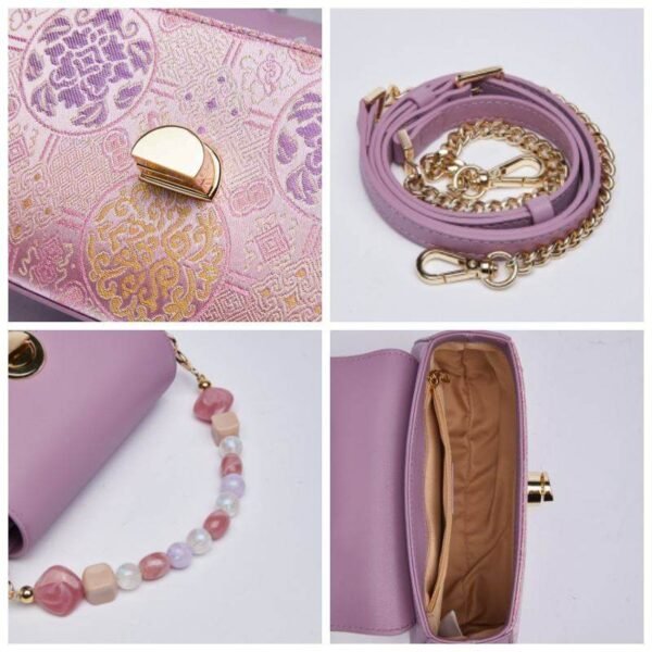 ブロケード_ジャカード_桑の実_シルク_絶妙_ハンドバッグ_-_中文-2463594 Brocade_Jacquard_Mulberry_Silk_Exquisite_Handbag_-_SinoCultural-2463594