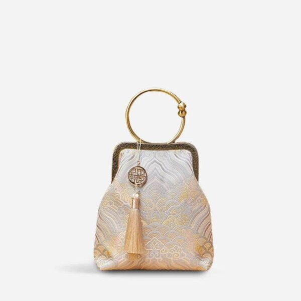 ブロケード_ジャカード_新作_中国風_キスロック_財布_中文2464216 Brocade_Jacquard_New_Chinese_Style_Kiss_Lock_Purse_-_SinoCultural-2464216