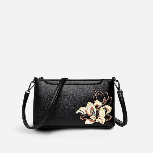 刺繍_レザー_ショルダー_クラッチバッグ_財布_蘭_-_中文2475307 Embroidery_Leather_Shoulder_Clutch_Wallet_Orchid_-_SinoCultural-2475307