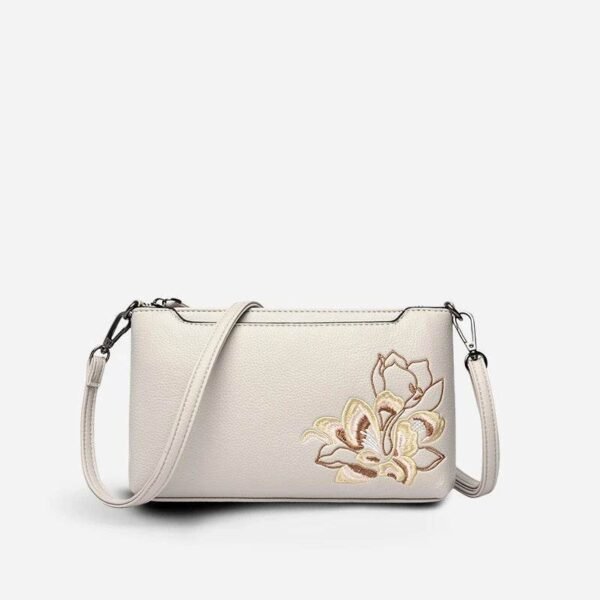 刺繍_レザー_ショルダー_クラッチバッグ_財布_蘭_-_中文2475344 Embroidery_Leather_Shoulder_Clutch_Wallet_Orchid_-_SinoCultural-2475344