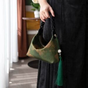 Fragrant_Cloud_Silk_Dark_Green_Mulberry_Silk_Shoulder_Bag_-_SinoCultural-2478658