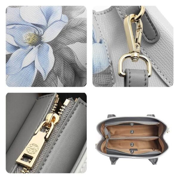 レザー_ガーデニア_フローラル_レディース_ハンドバッグ_中文2480996 Leather_Gardenia_Floral_Women_s_Handbag_-_SinoCultural-2480996