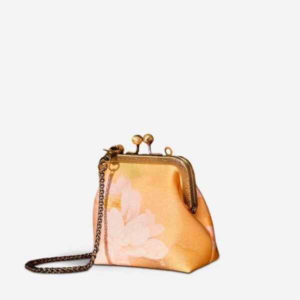 MulberrySilkRetroGoldMiniCoinPurseWalletLotusLD570602G_5 MulberrySilkRetroGoldMiniCoinPurseWalletLotusLD570602G_5