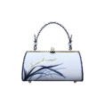 P120117-Embroidery_Leather_Blue_Barrel_Bag_Orchid_Cylinder_Chain_Handbag