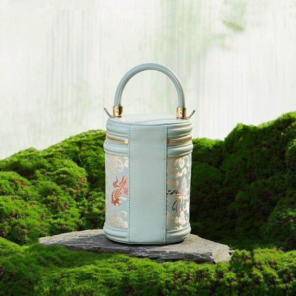 Song_Brocade_Leather_Bucket_Cylinder_Bag_-_SinoCultural-2483368 Song_Brocade_Leather_Bucket_Cylinder_Bag_-_SinoCultural-2483368