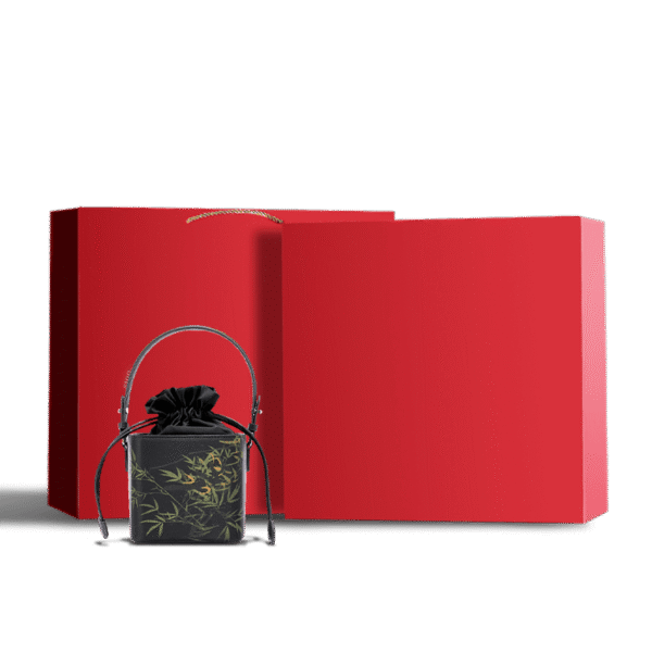 Xiangyunsha_Silk_Black_Bamboo_Print_Mini_Cube_Bucket_Bag_LD170613_5 Xiangyunsha_Silk_Black_Bamboo_Print_Mini_Cube_Bucket_Bag_LD170613_5