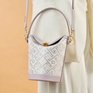 Z_Zhuang_Brocade_Leather_Bucket_Crossbody_Bag_Romantic_Purple_FJ120768