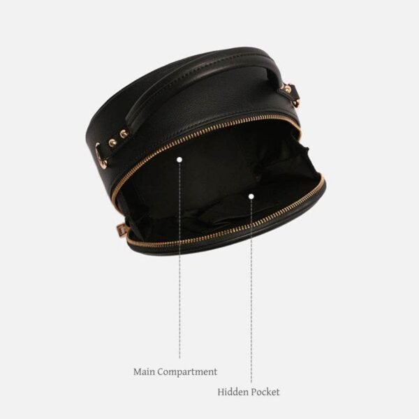 刺繍_レザー_ラウンドハンドバッグ_ハイ_ラグジュアリー_ロイヤル_ゴールド_牡丹_P110171 a_Embroidery_Leather_Round_Handbag_High_Luxury_Royal_Gold_Peony_P110171