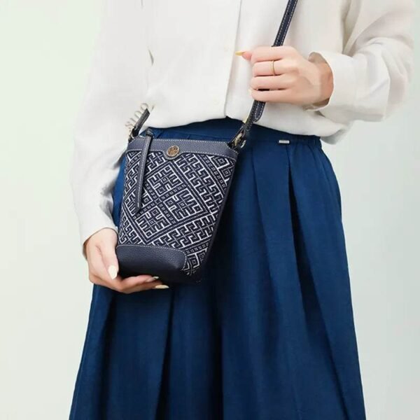zhuang-brocade-bucket-crossbody-bag-model-blue-dress-crossbody zhuang-brocade-bucket-crossbody-bag-model-blue-dress-crossbody