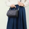 zhuang-brocade-flying-swallow-tote-bag-model-crossbody-blue-dress